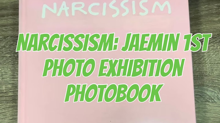 Narcissism: Jaemin 1st Photo Exhibition Photobook (An Emotional DREAMzen’s Unboxing)