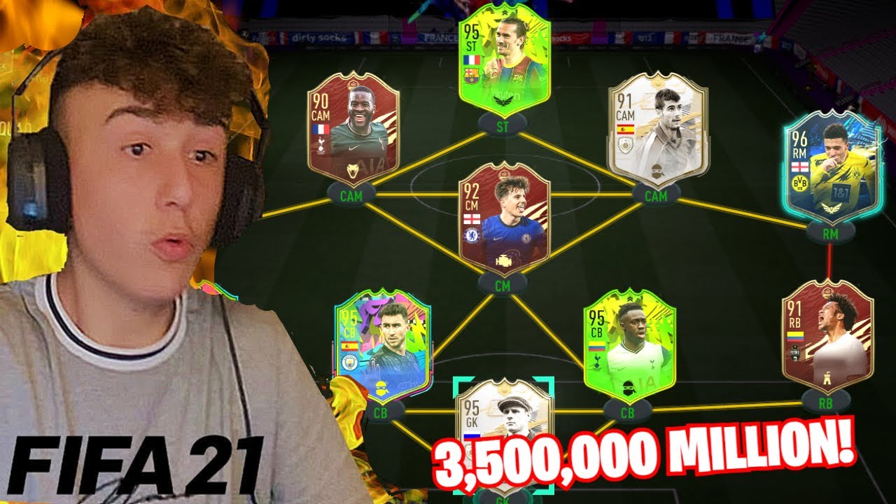 MY 3.500,000 MILLION FIFA 21 ULTIMATE TEAM!! 