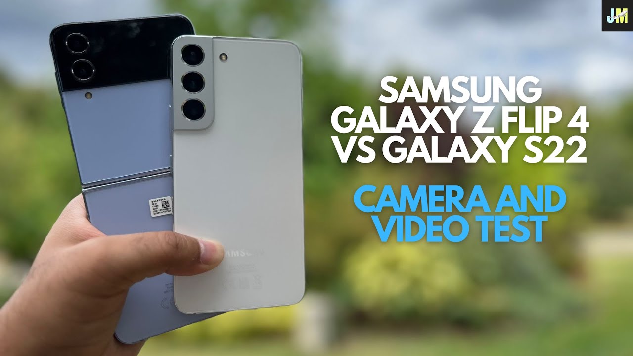 Samsung Galaxy Z Flip 4 vs Galaxy S22 CAMERA TEST! - YouTube