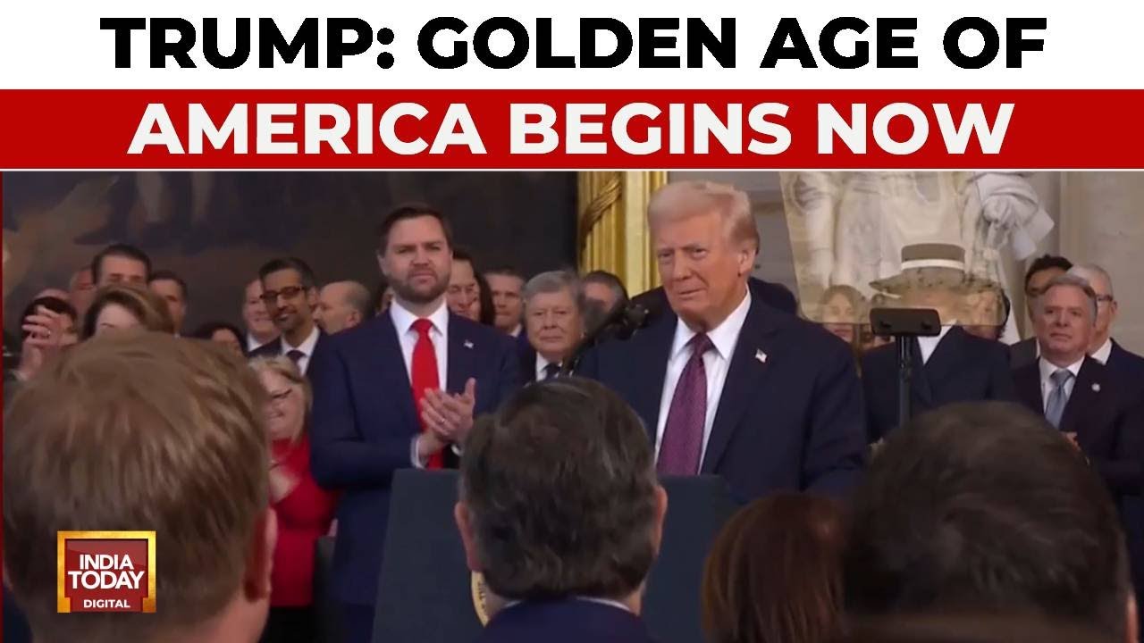 Golden Age Of America Begins Now: President Donald Trump Promises ...