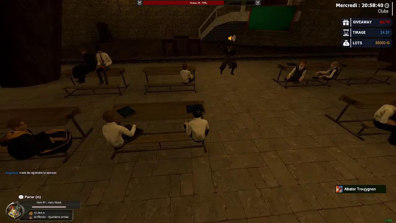 * Live  Harry Potter RP Poudlard RP Infinity  Venez nombreux