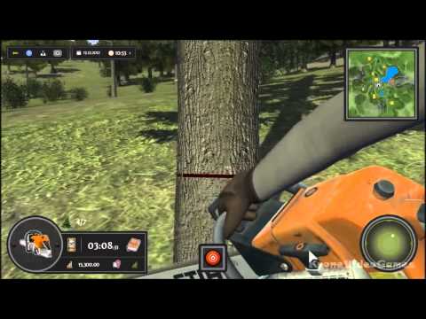 Woodcutter Simulator 2013 Gameplay PC HD