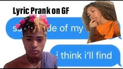 XXXTENTACION - Hope Lyric Prank On Girlfriend