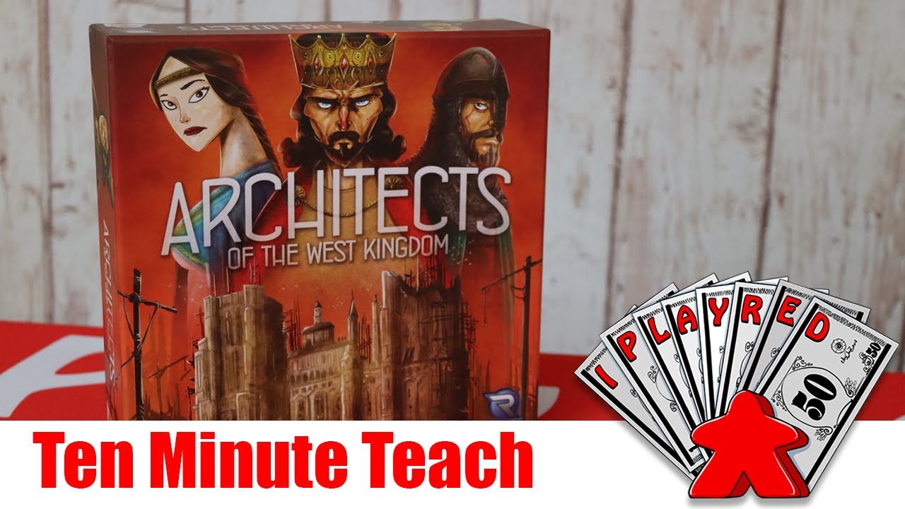 Architects Of The West Kingdom (+ Age of Artisans expansion) - Ten Minute Teach
