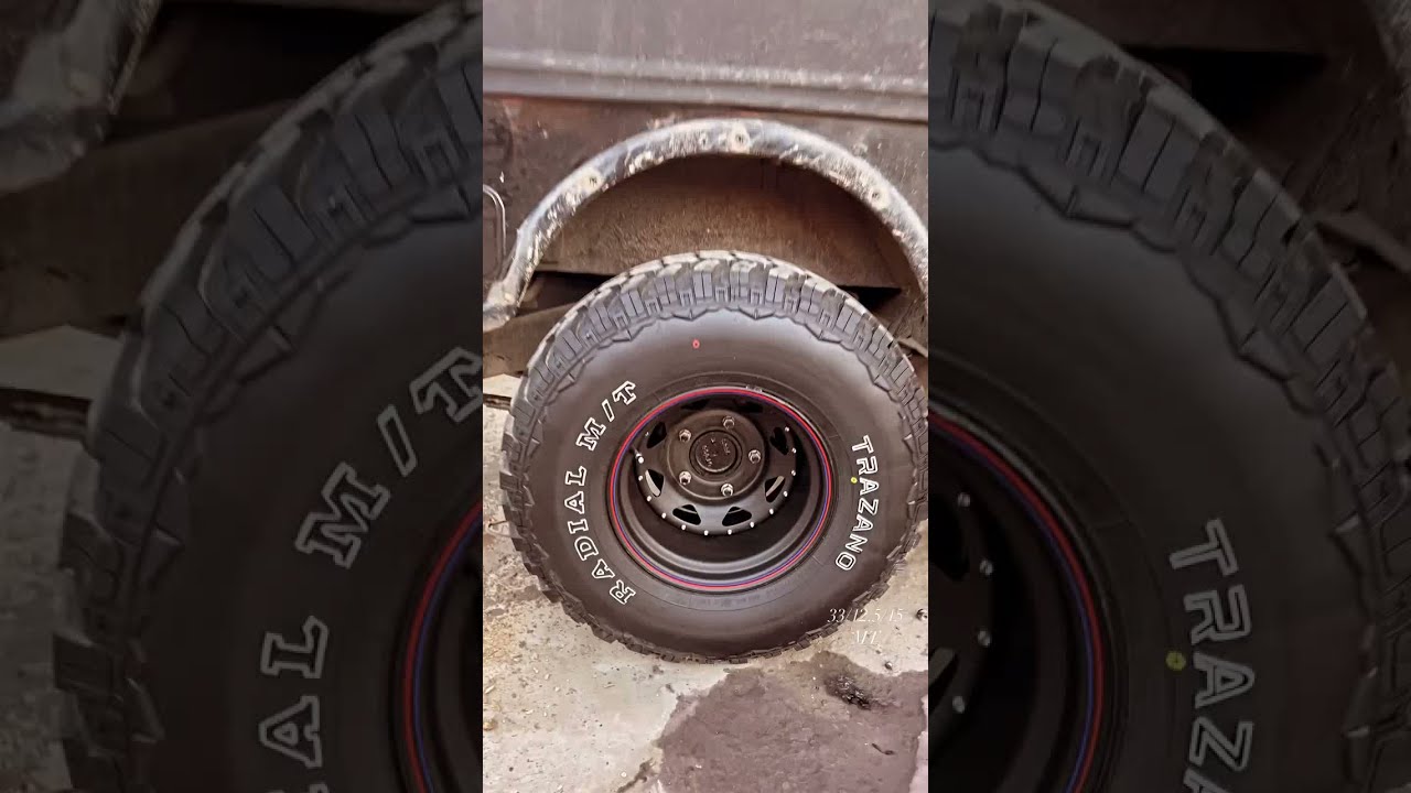 33/12.5R15 MT tyres Jeep ❤️❤️❤️