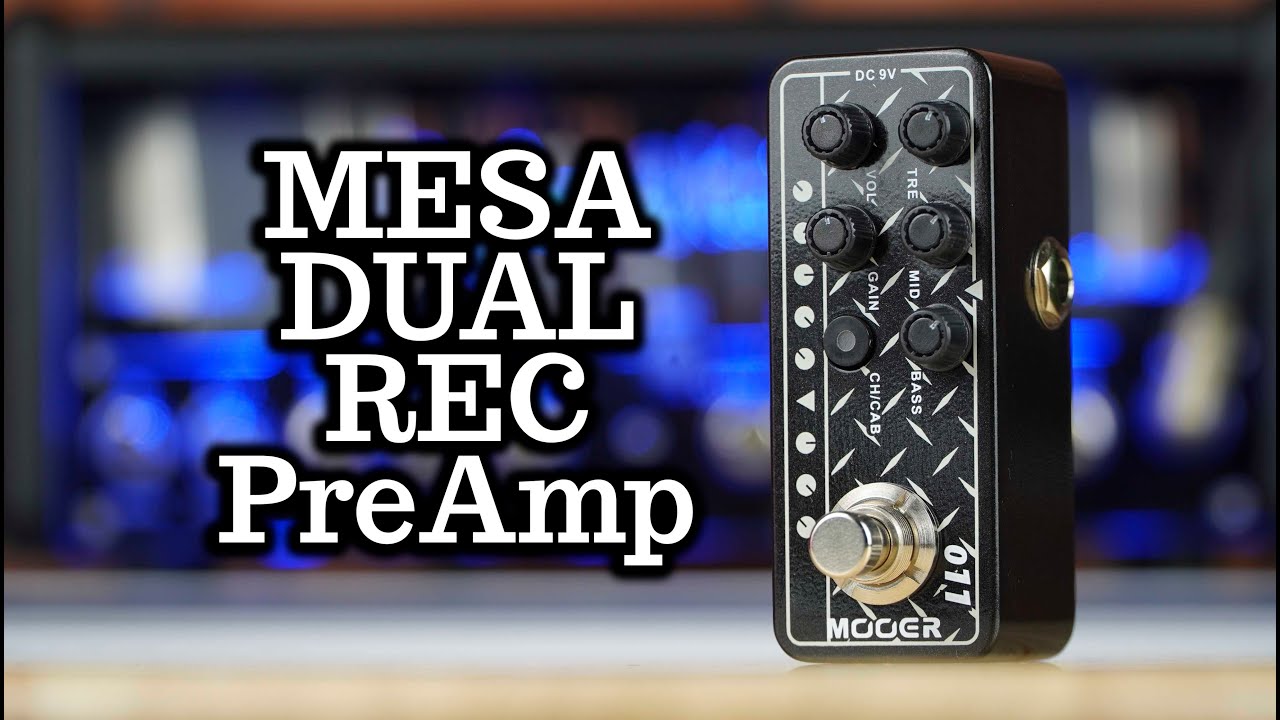 MOOER Micro Preamp 011(Cali-Dual) - YouTube