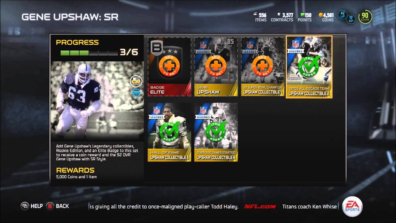 MUT 15 - RTTP Packs, Gene Upshaw Set and Squad Update