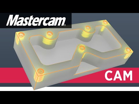 MASTERCAM TUTORIAL: PROGRAM THE TITAN-1M (OP1) | ACADEMY