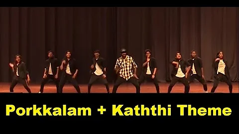 Porkkalam and Kaththi Theme Remix (Dance Performance) | Dhanush, Thalapathy Vijay | Cypher | Macha