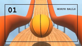 Morph Balls | Gameplay s.01 | Level 1-10 (Tutorial) 