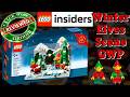LEGO Winter Elves Scene GWP - LEGO Review and Speed Build