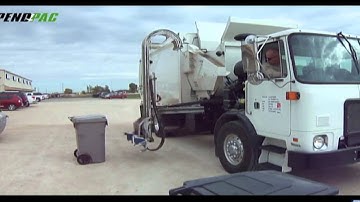 Labrie PendPac Alley-Gator Automated Side Loader Demonstration