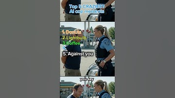 Top 5 CRAZIEST AI Cop moments #cops #funny #ai #crazy #usa