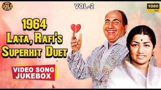 "Golden Era Duets | Mohammed Rafi & Lata Mangeshkar | Timeless Old Hindi Songs | Evergreen Melodies.