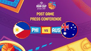 Philippines v Australia - Press Conference | FIBA Women's Asia Cup 2021