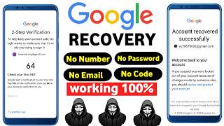 How to Recover Gmail Account Without Phone Number and recover gmail || Google Account Recover
