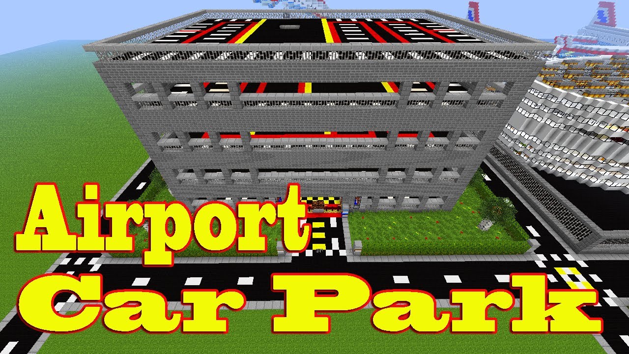 Minecraft Airport Car Park - YouTube