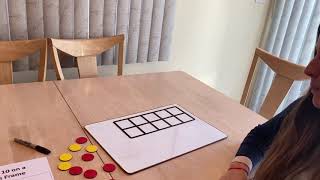 Make 10 on a tens Frame