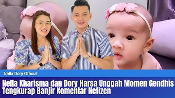 Nella Kharisma dan Dory Harsa Unggah Momen Gendhis Tengkurap Banjir Komentar Netizen