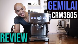 The Gemilai CRM3605 Espresso Machine Review