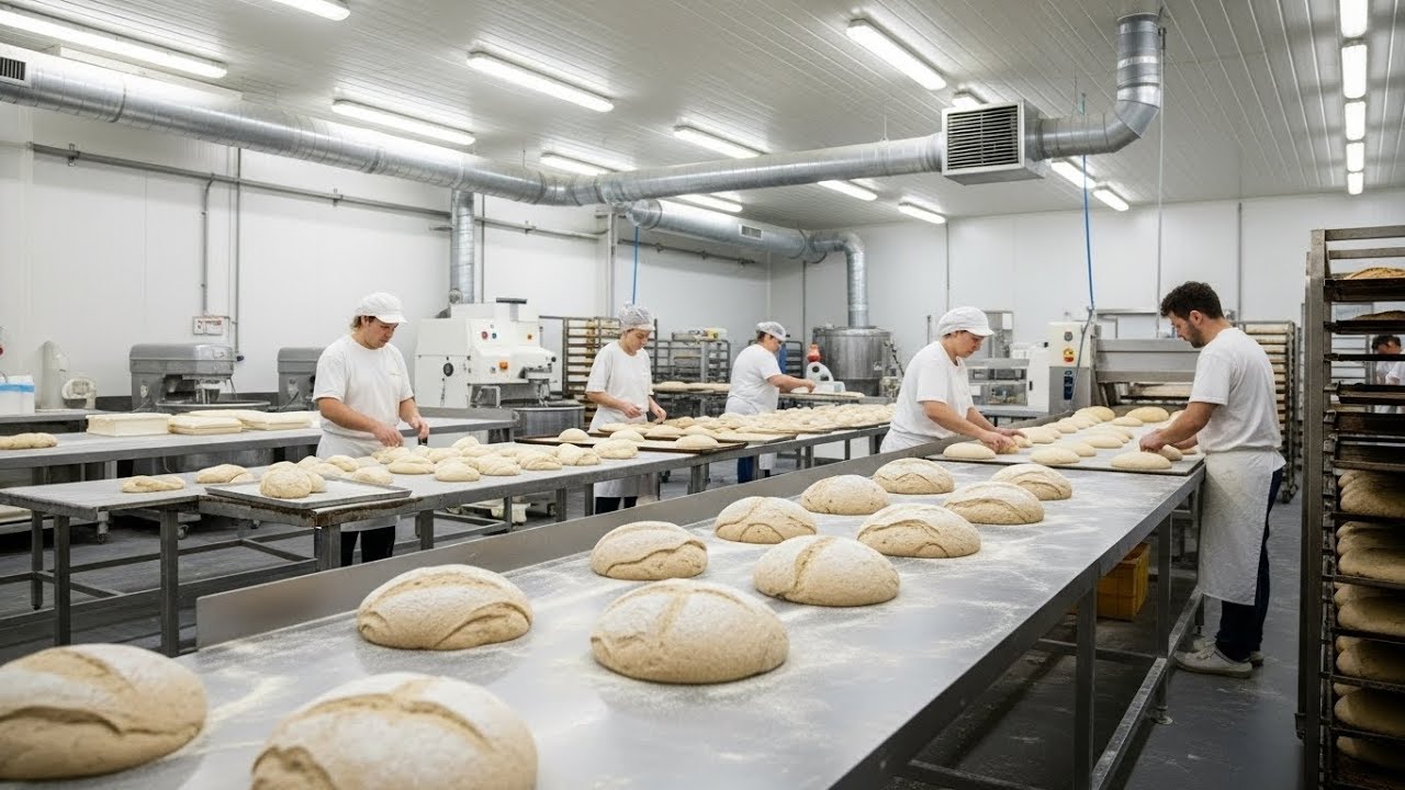 nside the Artisanal Bread Factory – Farm to Luxury Loaf (Full Process ...