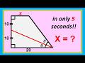 Even Those Aged 40+ Cannot Solve This Geometry Challenge