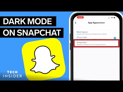 How To Enable Snapchat Dark Mode