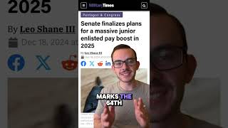 Full Senate finalizes plans for a massive junior enlisted pay boost in 2025 Guide