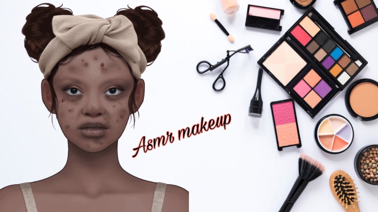 ASMR ] Remove Makeup facial Treatment animation Skin Care Smile