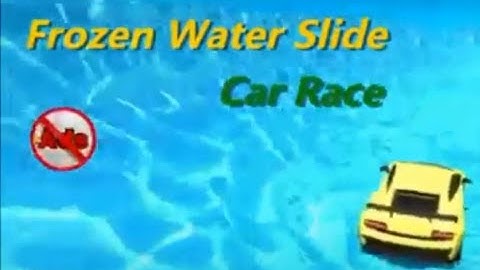 Frozen Water Slide Car Race (PC) Free Mode, Levels, & Eight Minutes Gameplay