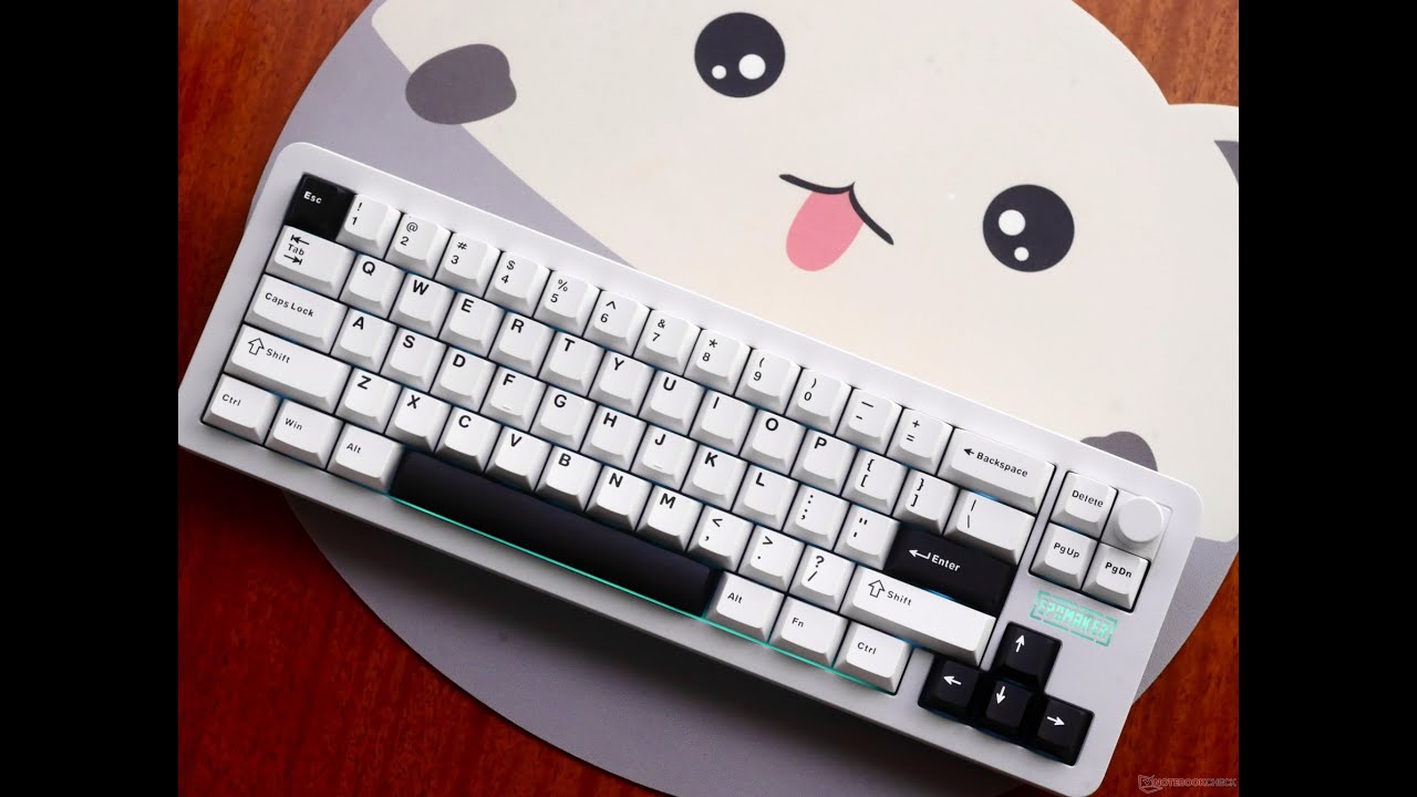 Affordable mechanical keyboard with unique design spoiled by