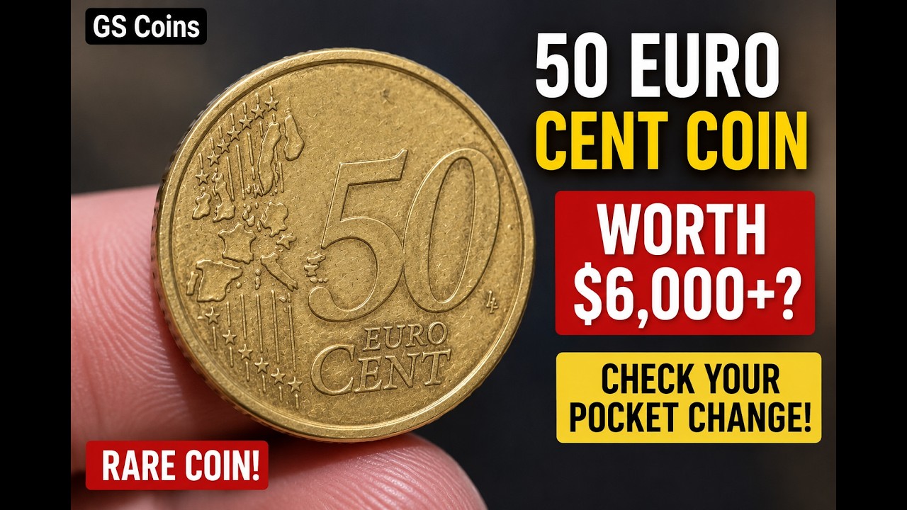 50 Euro Cent Coin Worth Thousands? Rare Euro Coin Value You Must