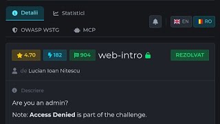 CyberEDU CTF #4 - Web-intro -- Full Walkthrough | Web Security | 3whoSec 