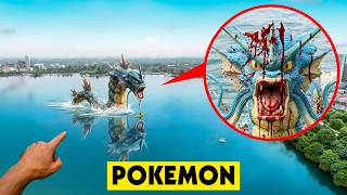 Drone Catches All Bloody Pokemon In Real Life cursed Pokemon