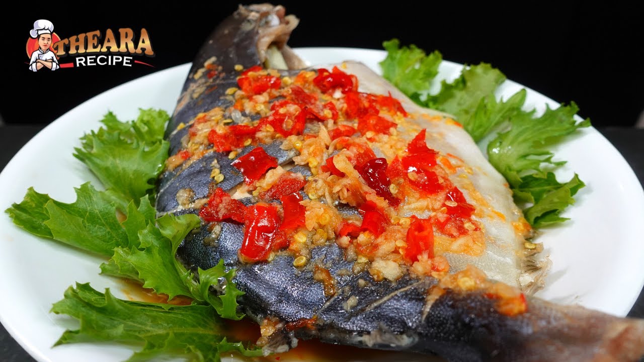 Tastiest steamed fish recipe [ ត្រីចំហុយ] YouTube