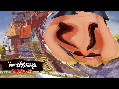 Hello Neighbor Alpha 4 played by autistic cheesestring - YouTube