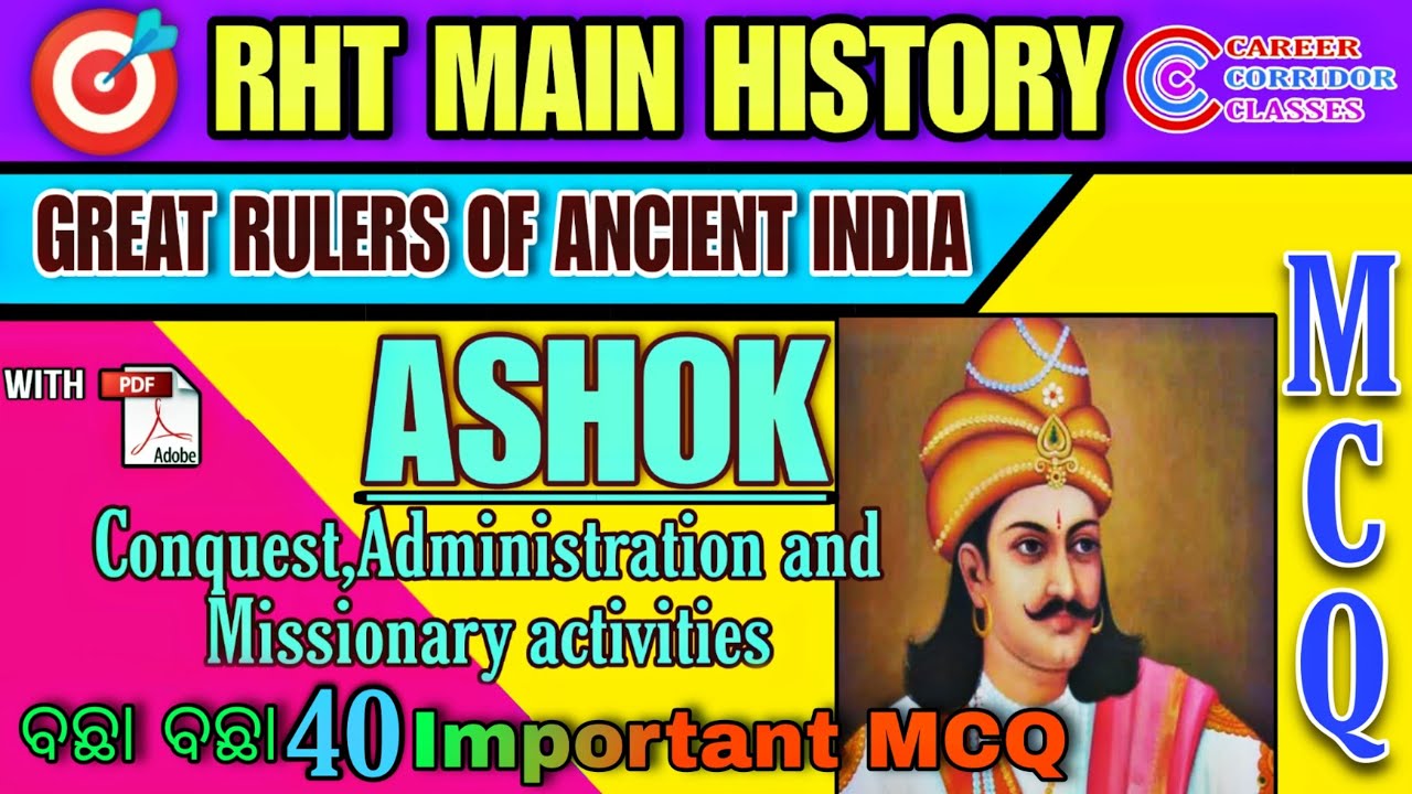 Ashok Ruler Great rulers ancient India//Ashok- conquest, administration and ...