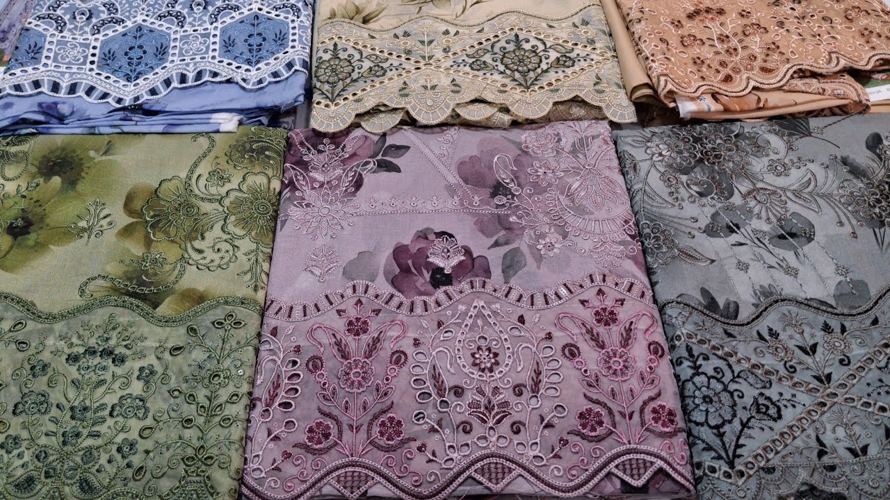 COCKTAIL by Aalaya | Printed Embroidered |  Applique cutwork | 3 piece Lawn