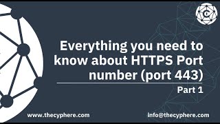 HTTPS Port 443: Everything You Need to Know (Part 1)