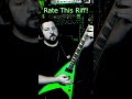 TRY NOT TO HEADBANG Metal Guitar Rate My Riff. Thrash Metal