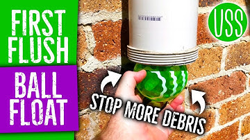 Adding a First Flush Float // Rainwater Collection System Part IV