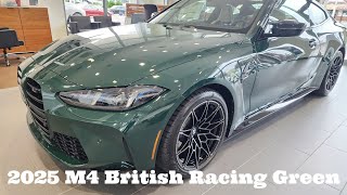 WOW 2025 BMW M4 COMPETITION IN BRITISH RACING GREEN!!!