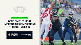 Next Gen Stats: Geno Smith's Five Most Improbable Completions Through Week 12