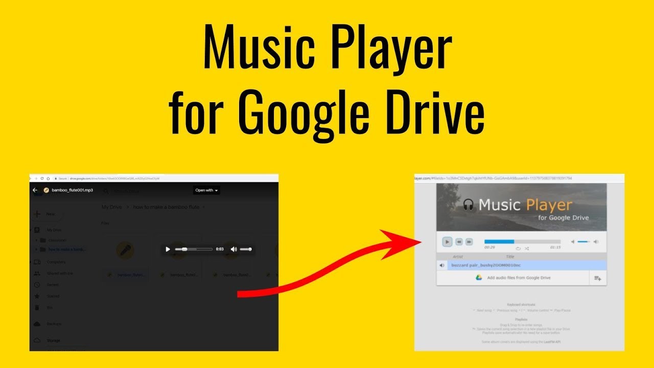 google drive download music