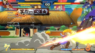 12 Destructo Discs in a Combo Featuring Android 18, Krillin, Base Vegeta