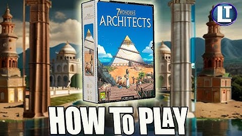 7 Wonders Architects - HOW TO PLAY This Board Game