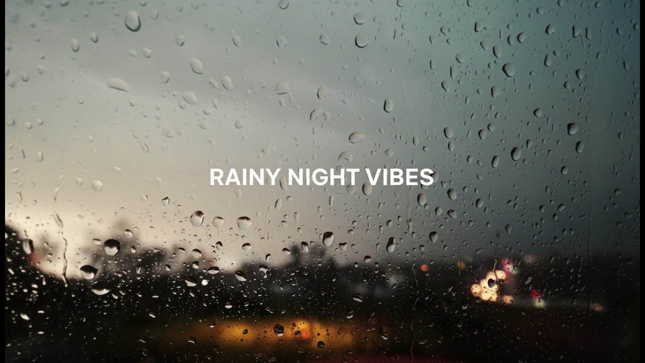 Late Night Lo-Fi Rain 🌧️ | 1 Hour Study & Relax Music | No Ads