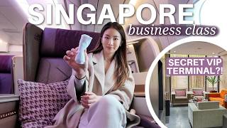 Singapore Airlines Business Class Review Singapores Private Terminal Miki Rai