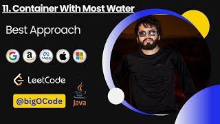 Container With Most Water | Full Solution | Leetcode#11 |Java | Explanation With Dry Run
