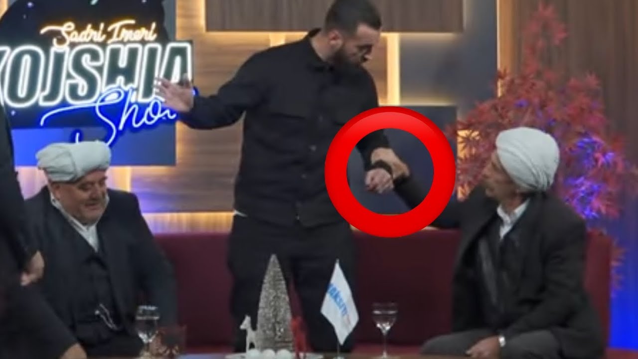 Lulzim Jashari shan me Nene ne Emison.Pleqnaret e kapin ne duar .Shikoni cfare ndodhe …